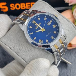 Sober Daimond cut watch
